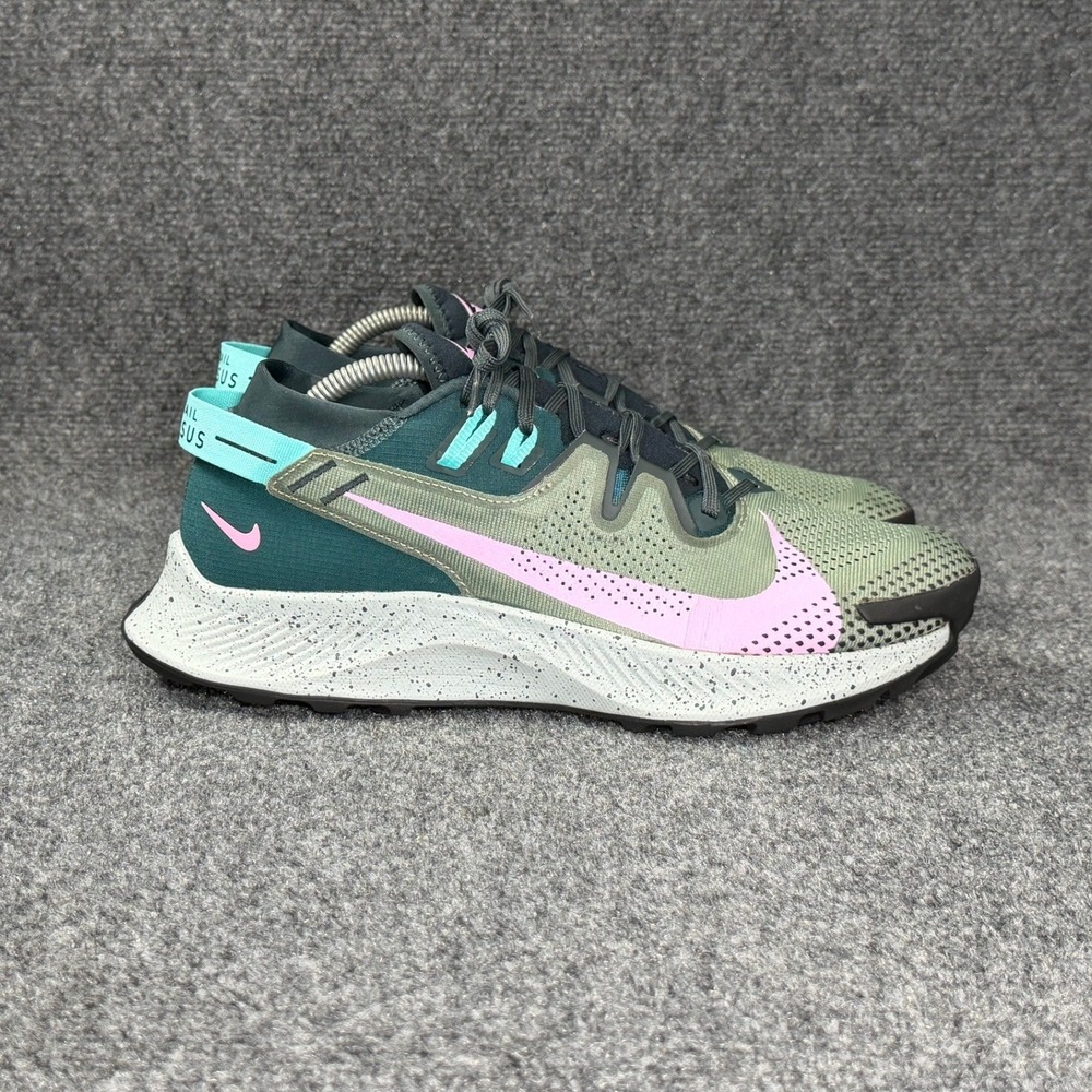 Nike Pegasus Trail 2 Running Shoes Women's 11 Spiral Sage Atomic Teal Athletic